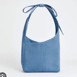 LIKE NEW REFORMATION Small Vittoria Tote, Light Denim